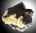 Beautifu Cubic Fluorite on Bladed Barite - Cave-in-Rock, Illinois #32193-1